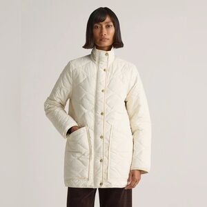 NWT Quince Women's Ivory Puffer Jacket